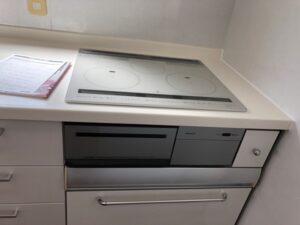 京都キッチン取付け隊　IHヒーターの取替　施工後